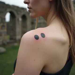 What Does a Two Dots Tattoo Mean?