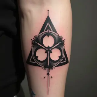 Decoding the Mystery: 3 Dot Triangle Tattoo Meaning & Symbolism