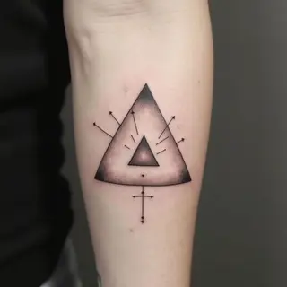 Decoding the 3 Dot Triangle Tattoo: Meaning & Inspiration