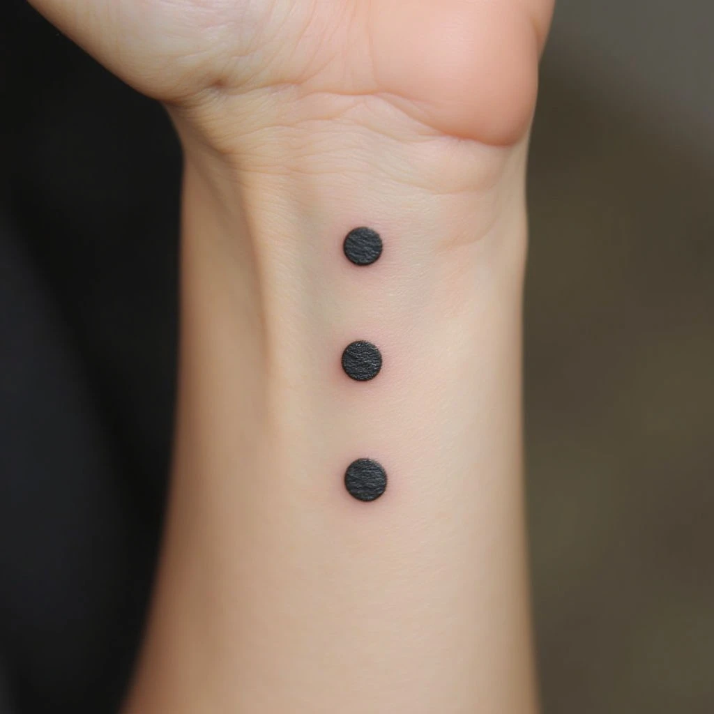 The Whispers of Three Dots: Unveiling Their Meaning on Your Wrist