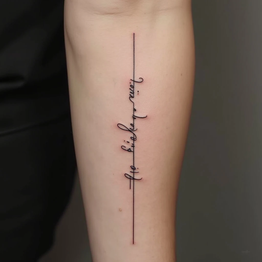 Decoding Your 3-Line Arm Tattoo: Meaning & Design Considerations