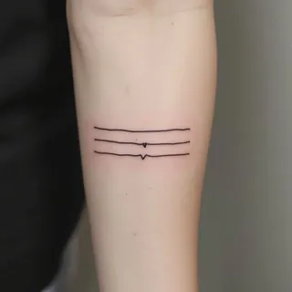 3 Lines Tattoo on Forearm: Meaning & Design Ideas