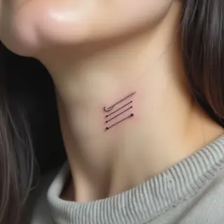The Meaning of a 3-Line Tattoo on Your Chin: A Deep Dive