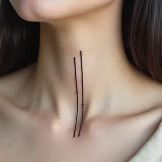 What Does a 3 Line Tattoo on Your Chin Mean?