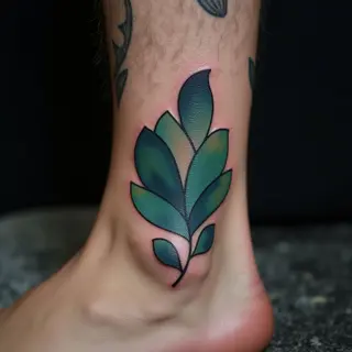 XL Abstract Ankle Tattoos for Guys: Cool Ideas & Placement