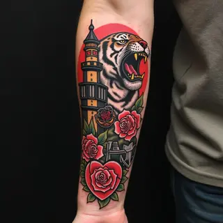 American Traditional Tattoo Collection: Men's Designs