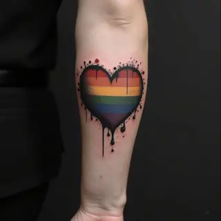 Arm Band Tattoo: LGBTQ+ Symbolism & Designs