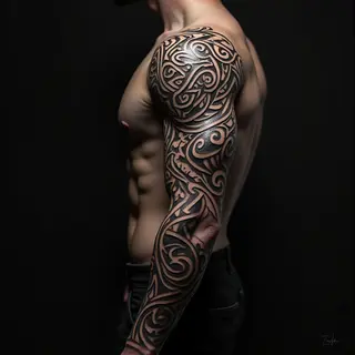 Arm Colored Tattoo Designs for Men: Inspiration & Guidance