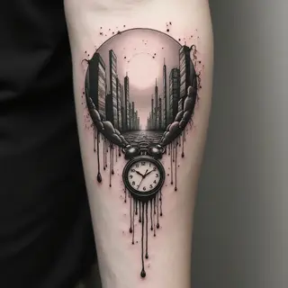 Arm Ditch Tattoo Ideas: A Surreal Descent