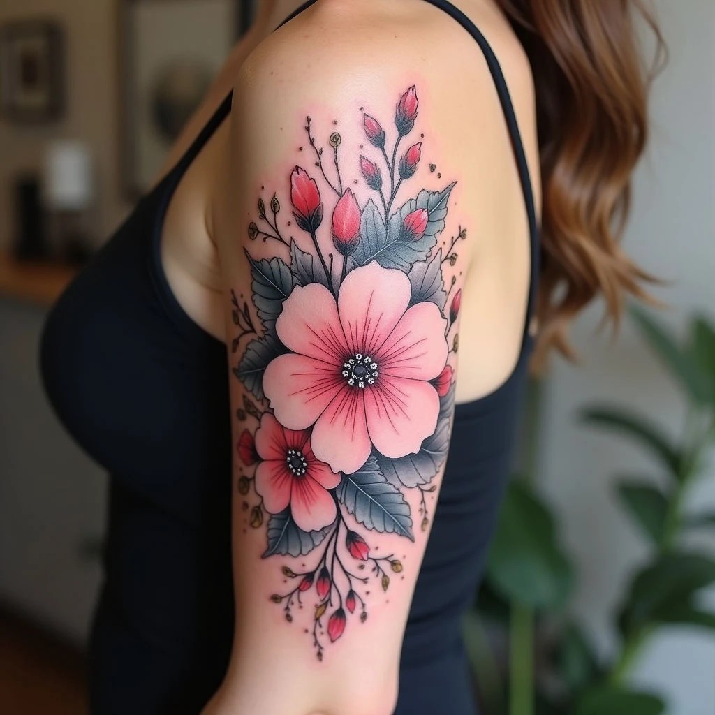 Arm Tattoo Cover Up Ideas for Women