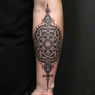 Arm Tattoo Designs for Men: A Guide to Islamic Geometric Patterns