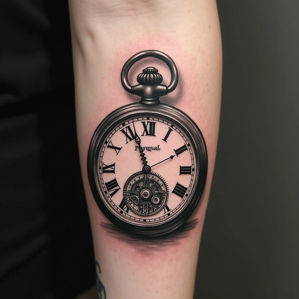 Baby Clock Tattoo Ideas: Timeless Designs & Symbolism