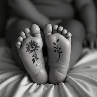 Tiny Steps, Big Meaning: Baby Feet Tattoo Ideas & Symbolism
