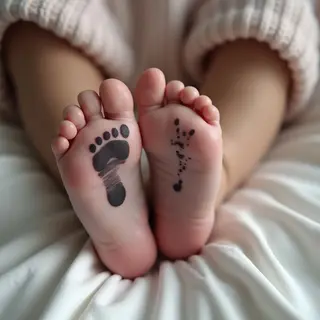 Tiny Treasures: Baby Feet Tattoo Ideas & Inspiration