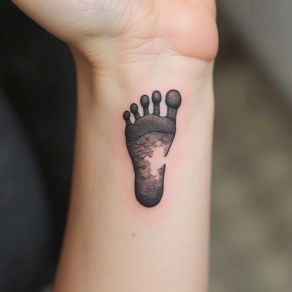 Delicate Baby Tattoos: Gentle Designs for Women