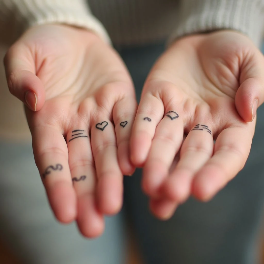 Best Friend Matching Finger Tattoos: Ideas & Inspiration