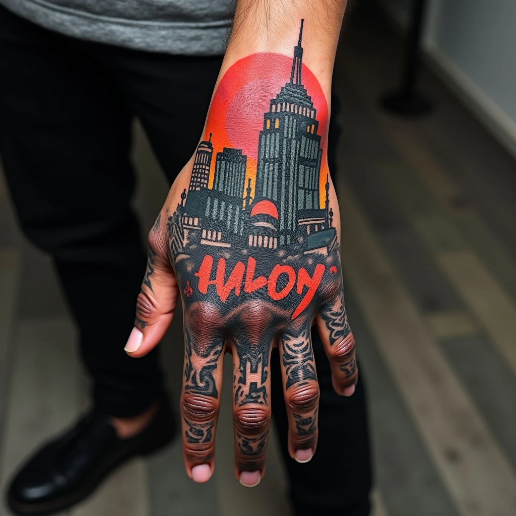 Hand Tattoos for Men: Designs with Meaning - Street Art Style