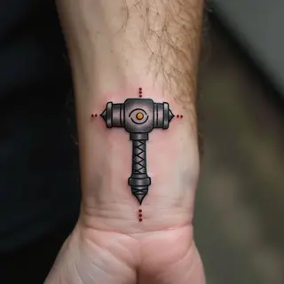 Small Wrist Tattoos for Men: Norse & Viking Inspiration