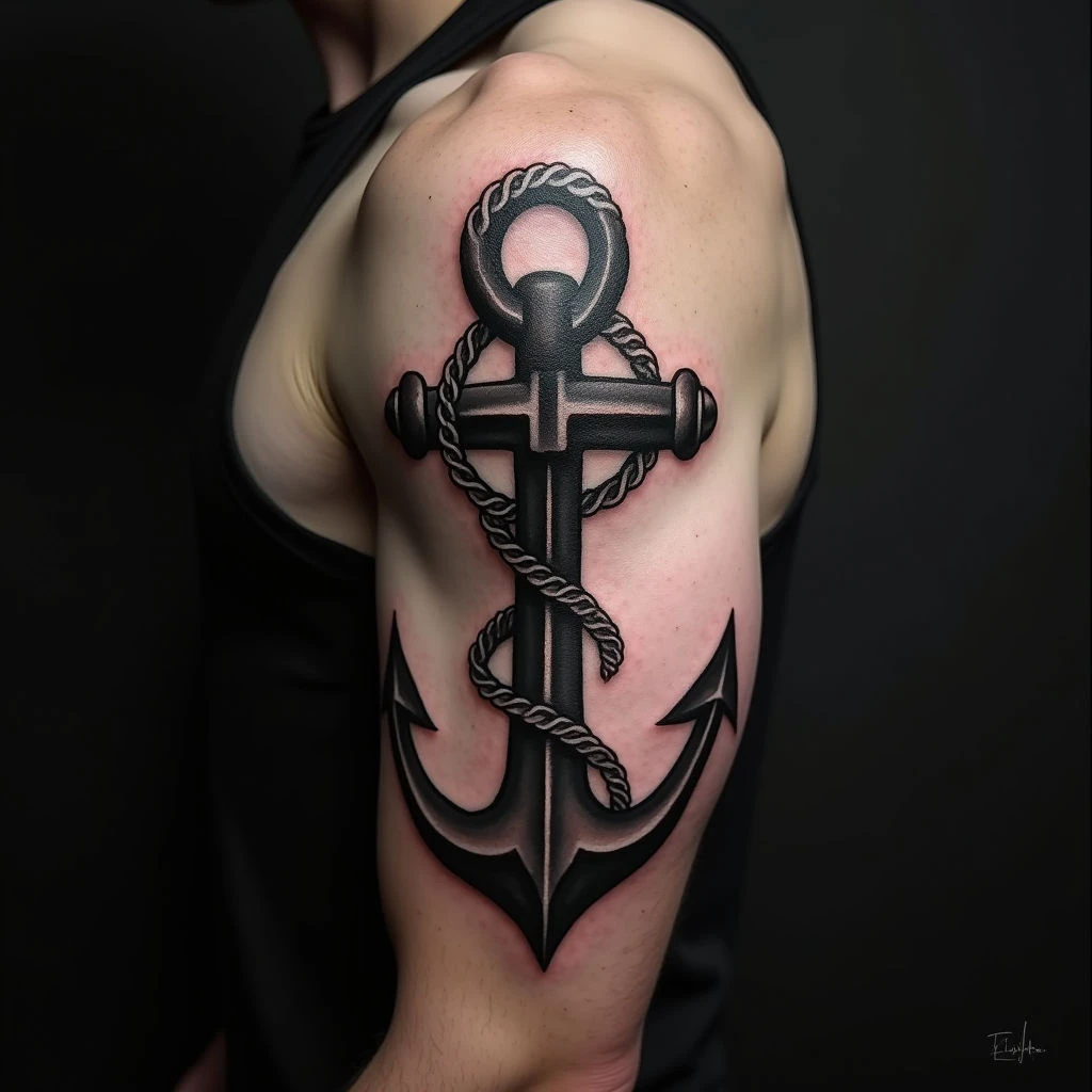 Best Upper Arm Tattoos for Men with Meaning