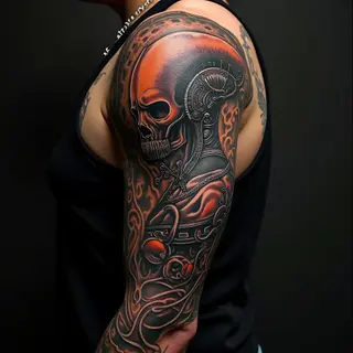 Biblical Verse Sleeve Tattoo Ideas: A Neo-Traditional & Illustrative Blend