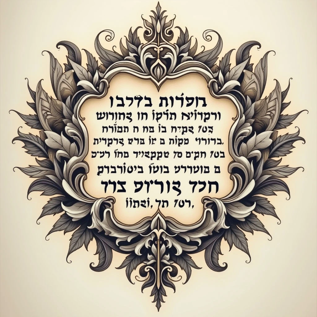 Biblical Hebrew Tattoos: Unveiling the Ancient Meanings