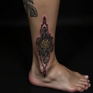 Biomechanical Ankle Name Tattoos: Placement & Design Ideas
