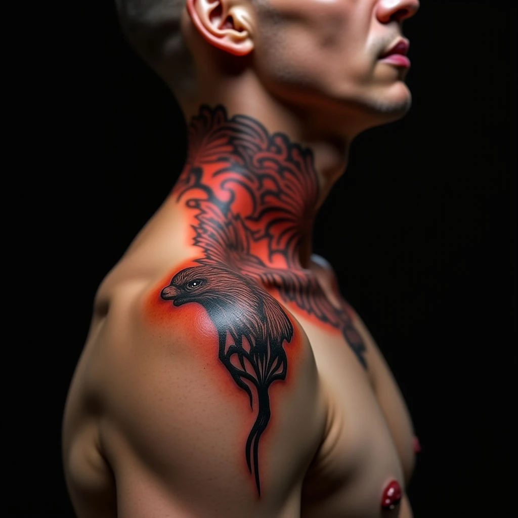 Neck Band Tattoos: A Biomechanical Meaning for Guys