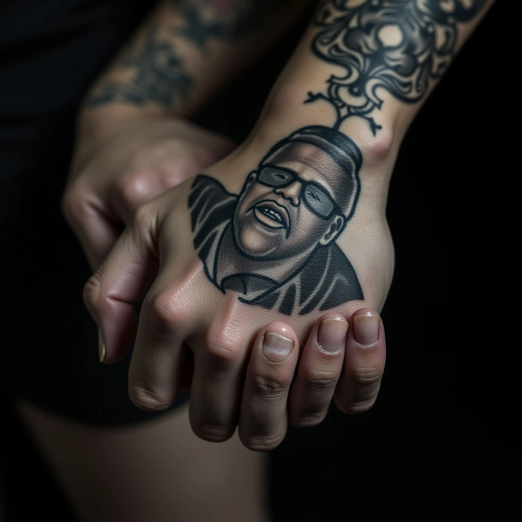 Best Friend Tattoos on Hand: Illustrative Designs & Inspiration