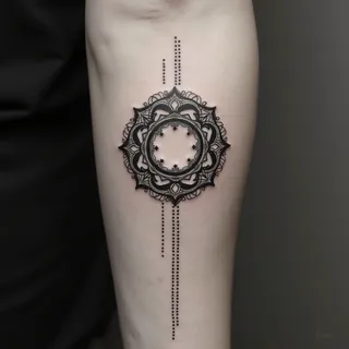 Black Band Around Arm Tattoo: Meaning & Design Ideas