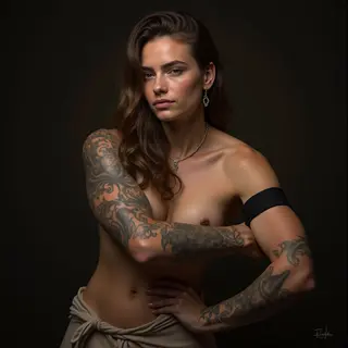 Black Band Around Arm Tattoo: Meanings & Interpretations