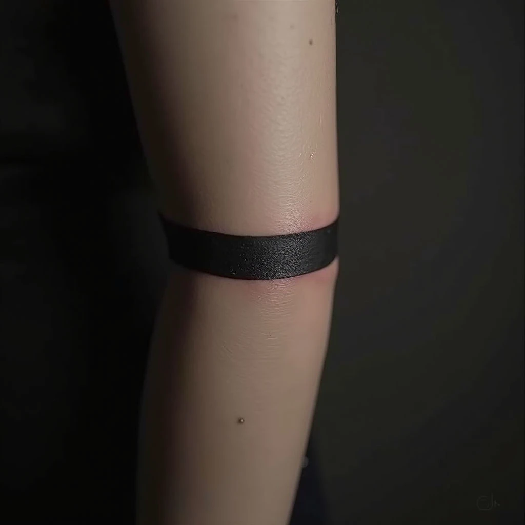 What Does a Black Band Tattoo Around Your Arm Mean?