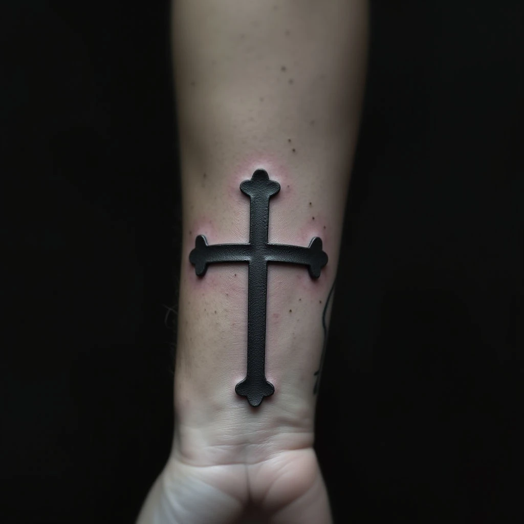 Subtle Back Lettering Tattoos in White Ink – Small & Stylish