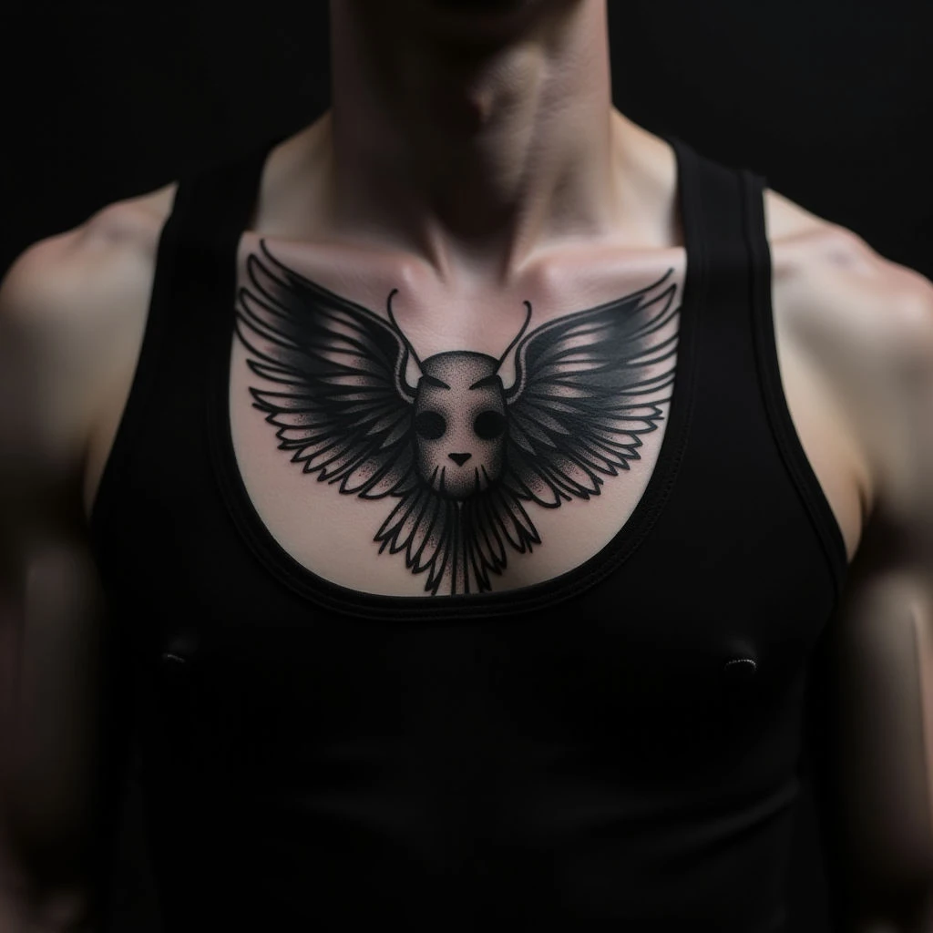 What is a Flash Tattoo? A Guide to Linework Chest Designs