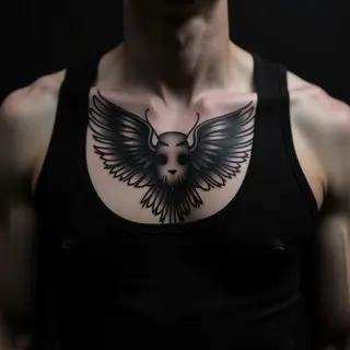 What is a Flash Tattoo? A Guide to Linework Chest Designs