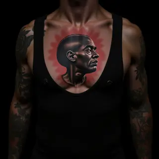 Epic Black and Grey Chest Tattoos: Realistic Designs for Maximum Impact