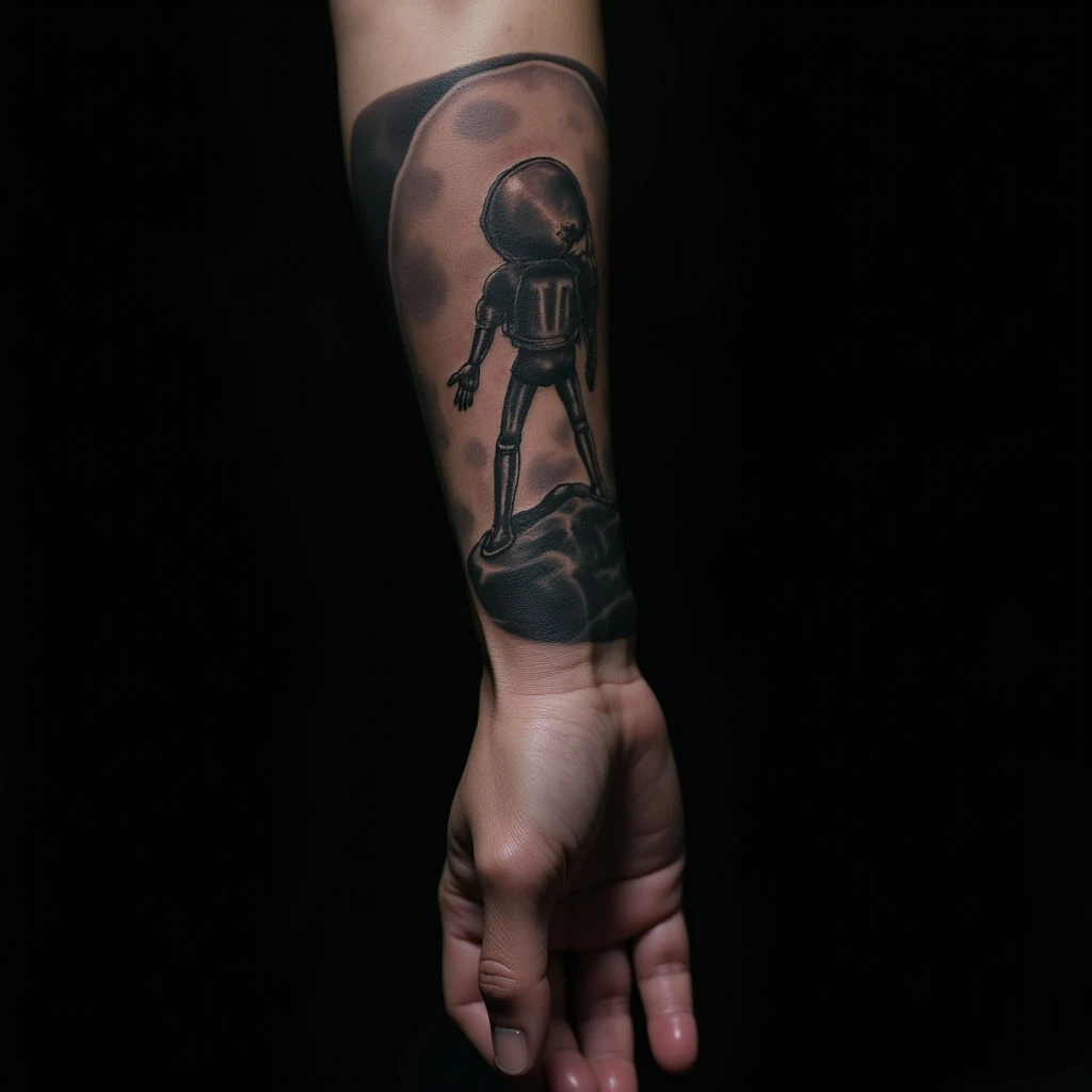 Epic Neon Realism Tattoos for Men's Thighs