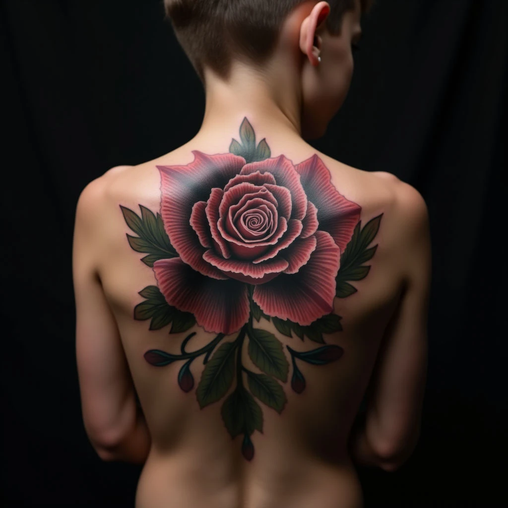 Micro-Realism Hand Tattoos for Kids: Back Designs & Inspiration