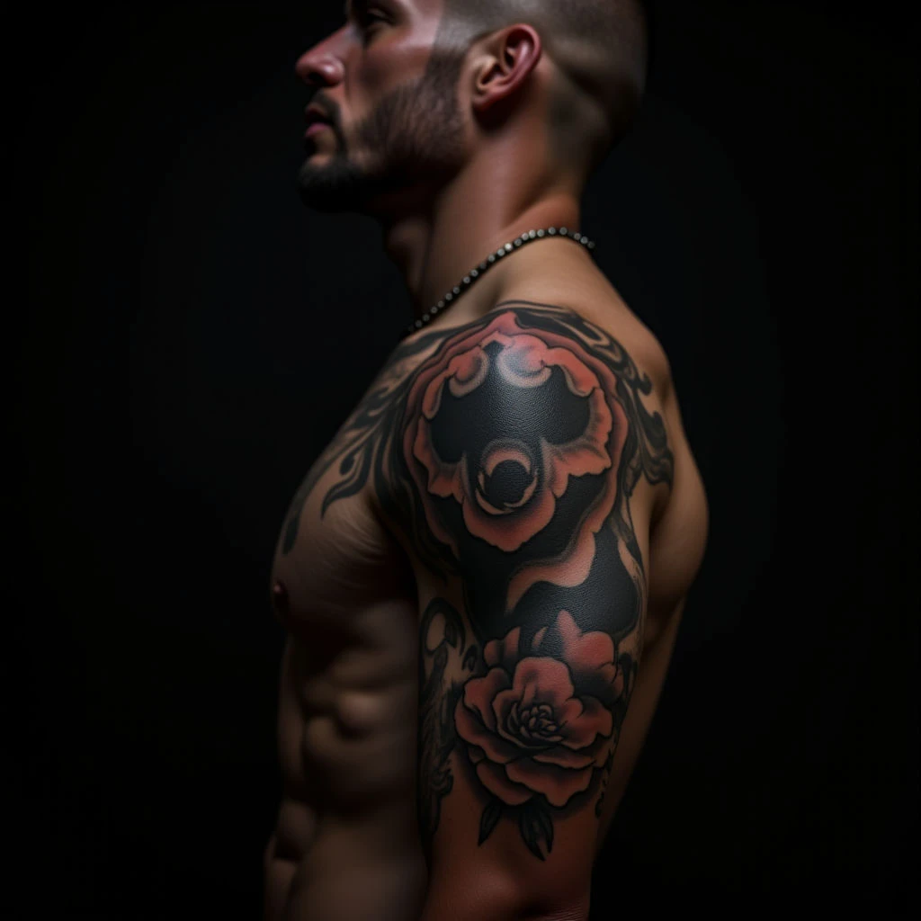 Powerful Old School Face Tattoos for Men - Meaningful Designs