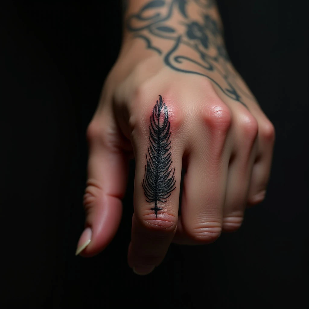 Best Friend Matching Finger Tattoos: Micro-Realism Designs