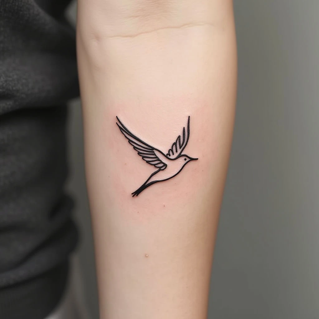 Black Line Arm Tattoo: Meaning & Design Ideas