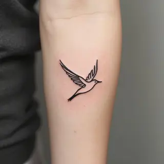 Black Line Arm Tattoo: Meaning & Design Ideas