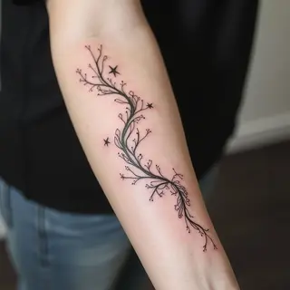 Decoding the Meaning of Black Line Arm Tattoos