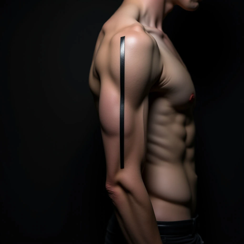 Decoding the Meaning of Black Line Arm Tattoos