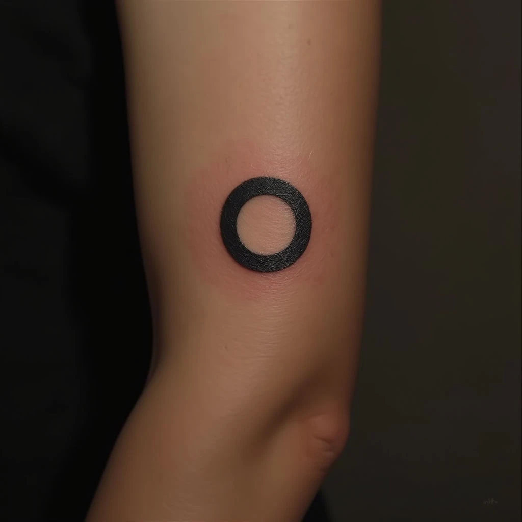 Black Ring on Arm Tattoo: Meaning & Inspiration
