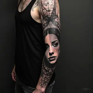 Black Sleeve Tattoo Ideas: A Guide to Darkness and Detail