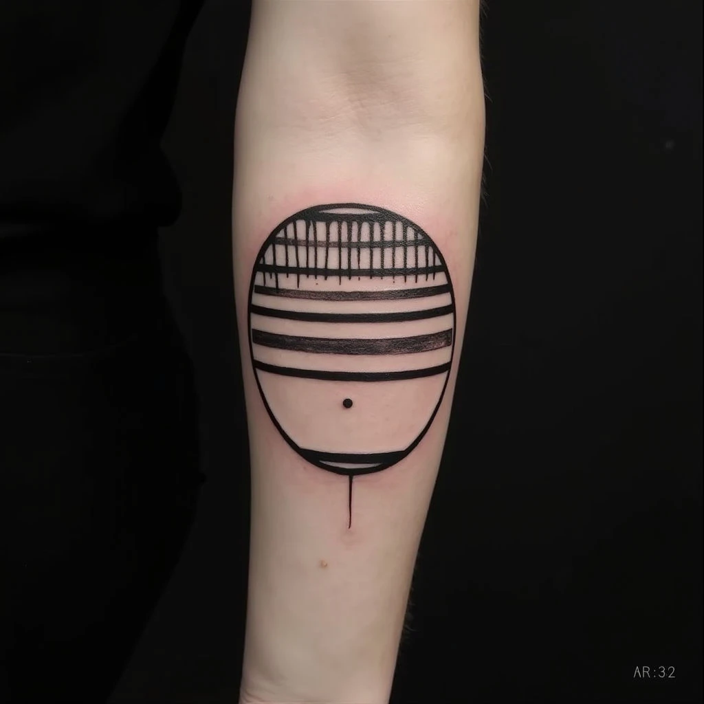 Black Stripe Around Arm Tattoo: Meaning & Inspiration