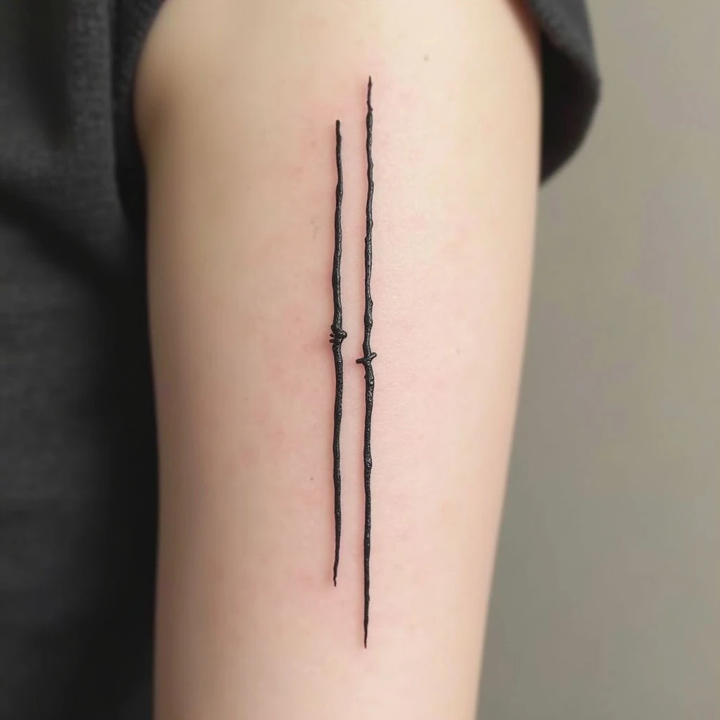 Decoding the Meaning of Black Stripes Tattoo: Symbolism, History & Design