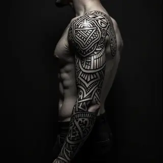 Black Tattoo Sleeve Ideas: A Respectful Exploration