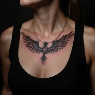 Small Violet Word Tattoos on Your Chest: Placement Ideas & Inspiration