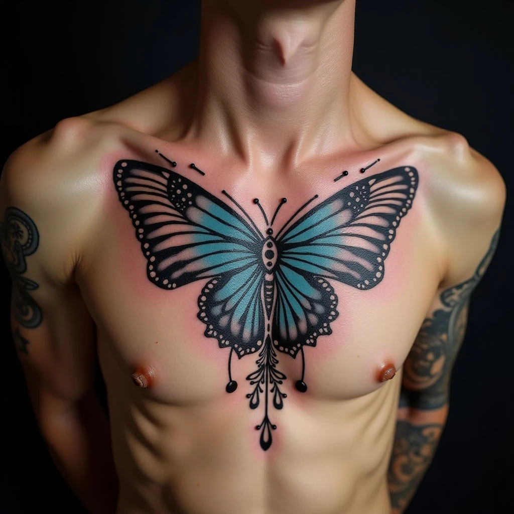 Father & Daughter Tattoos: Blackwork Designs for a Lasting Bond